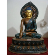 alibaba wholesale promotion metal carft female buddha statue